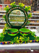 Mehandi platter two bowls