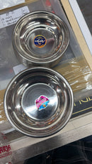 Stainless Steel Halwa Plate