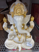 Ganesh Statue- Marble feel