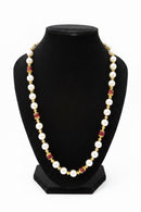 Swagat Mala-Marron & White
