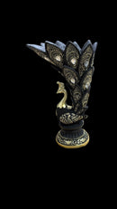 Peacock Vase