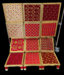 Decorated Peeri-Peedhi (ਪੀੜ੍ਹੀ) for Wedding