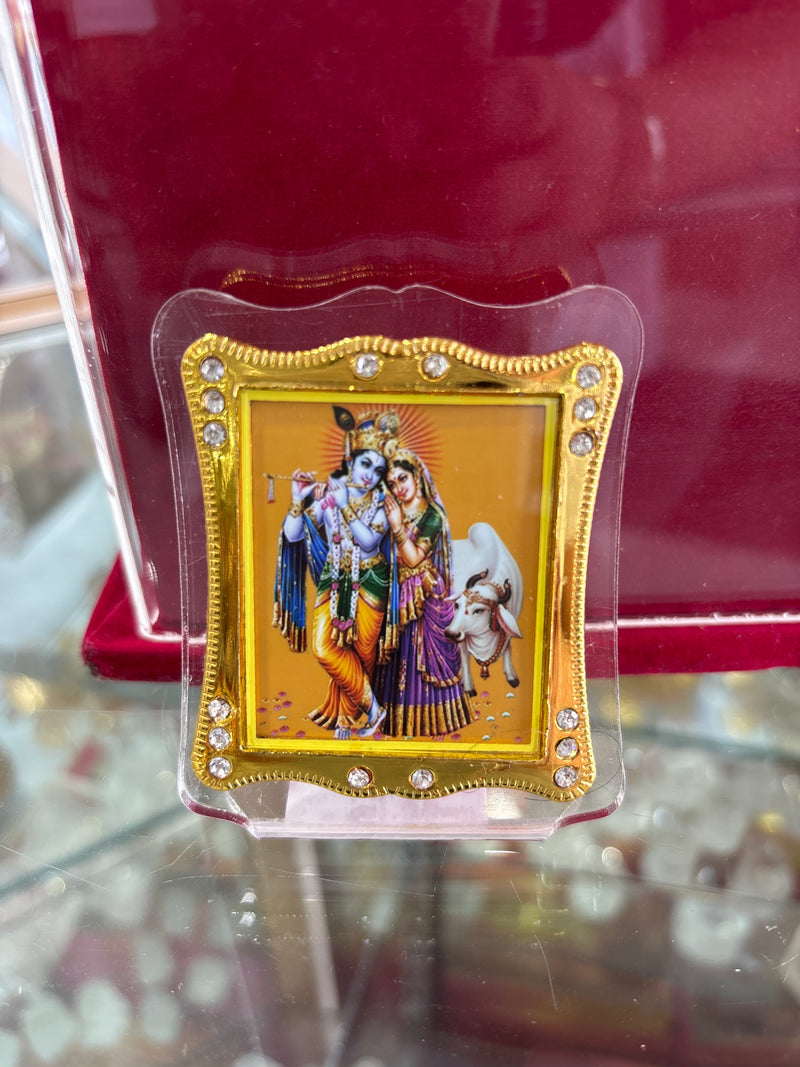Dash Board Photo Radha Krishna