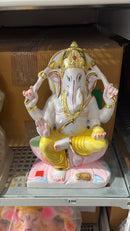 MB-GANPATI JI YELLOW DHOTI-3Q12