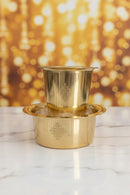 Brass Dabara Set for Tea, Coffee & Traditional Dining