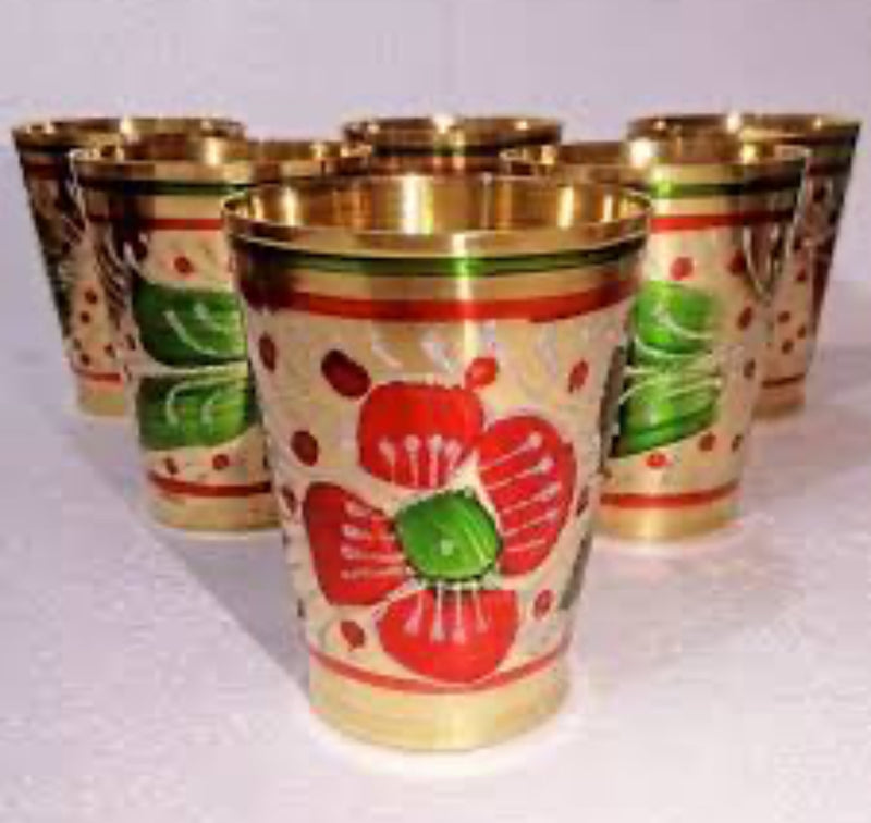 Brass Meena Glassi No-1-.mn-2.25"