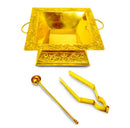 Embose  Brass Havan Kund