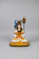 A seated Shiva statue 