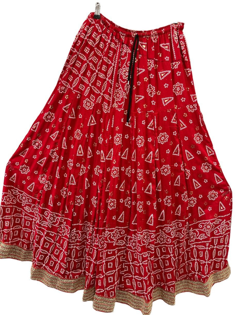 SKIRT-LACE BORDER