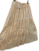 SKIRT-CHICKEN EMB SOLID COLS