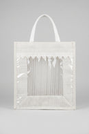Transparent Hamper Jute Bag