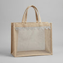 Transparent Hamper Jute Bag