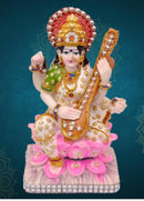 Goddess Saraswati Murti for Home Temple & Puja