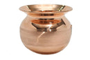 copper lota for puja rituals and water storage