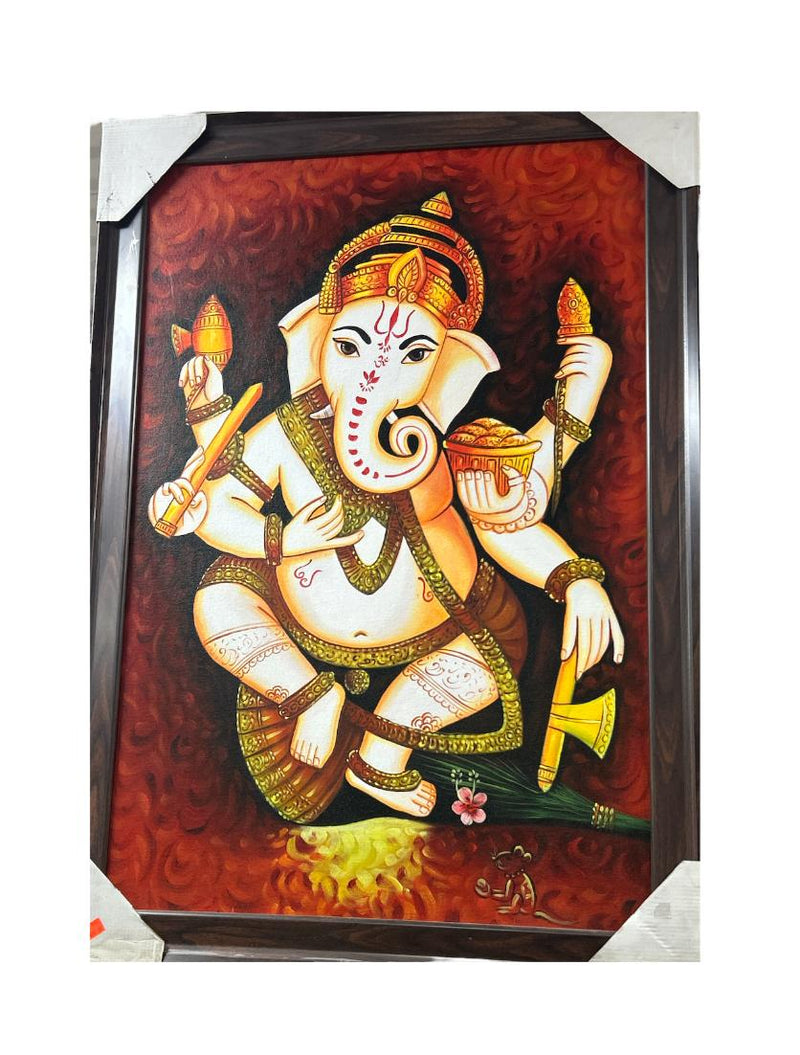 Ganpati Ji DP Canvas