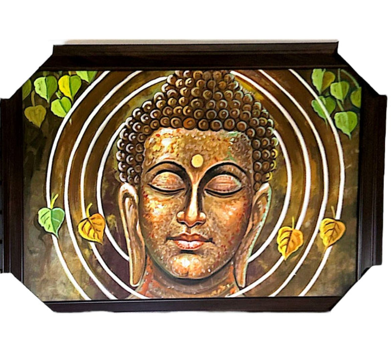 Budha Ji DP Canvas Picture  Frame