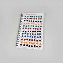 Spiral Book Colored Bindi