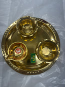 Pooja Plate 3 Item Set no-1-rm-5"