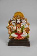 A multicolored Lord Hanuman figurine 
