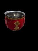 Red Decorated Wedding Gadvi 