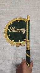 Mummy & Daddy Wedding Pankha| Parents Special Wedding Fans