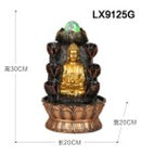 Dpauls Meditative Lord Buddha Home Fountain - Zen Water Cascade