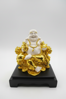 Golden White Kubrea Laughng Budha