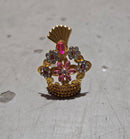 Elegant God Mukut | Decorative Deity Crowns for Laddu Gopal, Radha Krishna, Mata Rani ,Ganesh Idols,Sai Baba