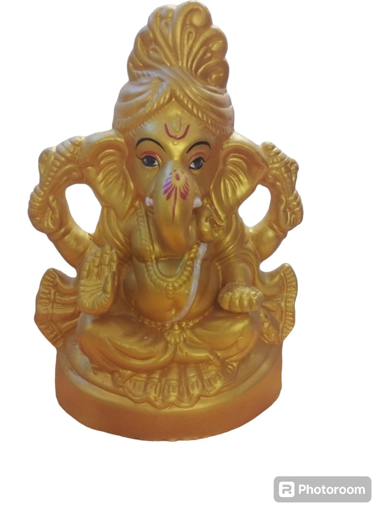 Ganesh Ji Visrjan(golden Col.)