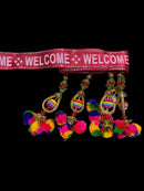 decorated welcome ribbon