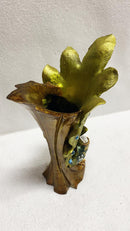 Peacock with Flower Vase