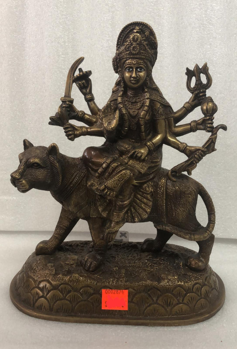 Durga ji Brass