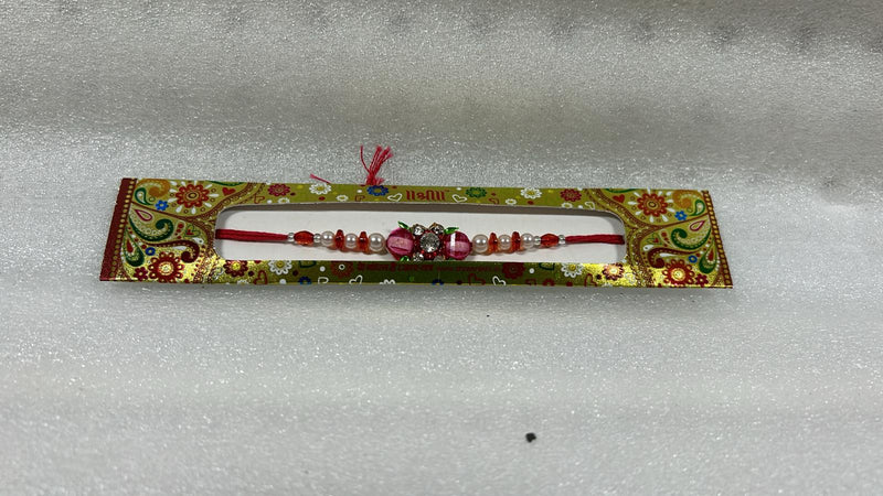 RED,YELLOW,STONE RAKHI