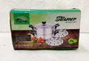 Steamer / Idly Maker- 2try -Glass Lid