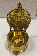 Brass Diya Kamakshi