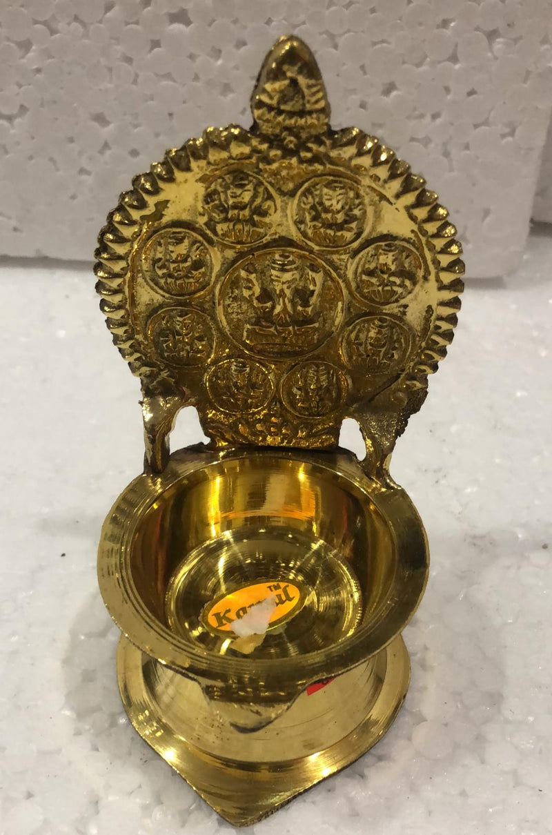 Brass Kamakshi Lamp / Diya