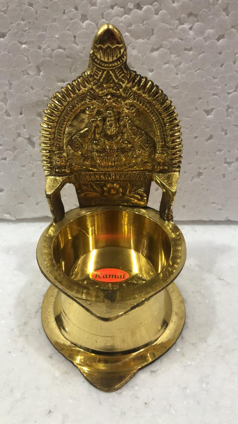 Brass Kamakshi Lamp / Diya
