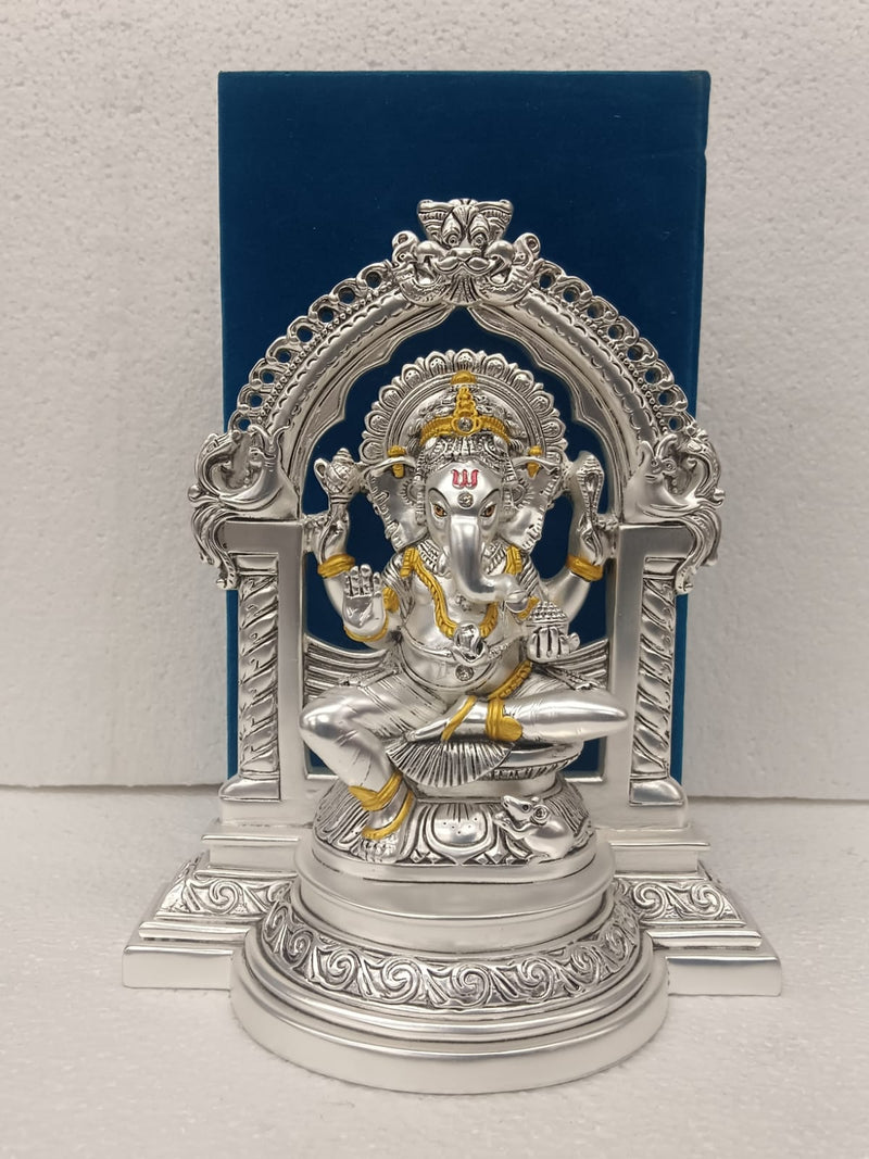 GANESHJI SILV THRONE-21