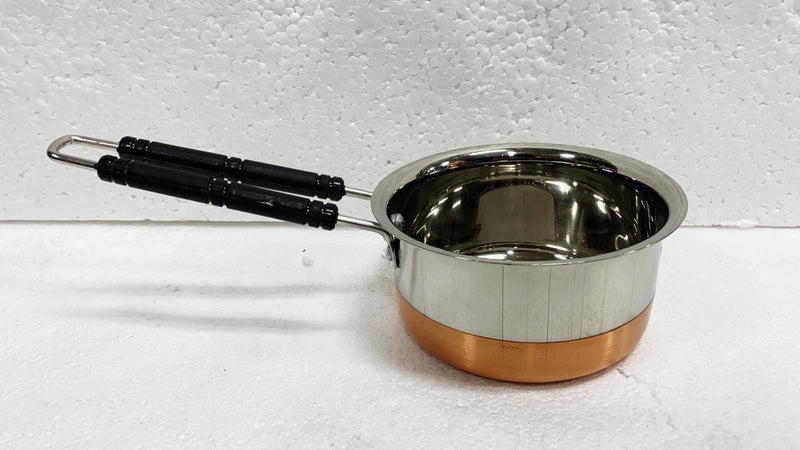 Steel/Copper Sauce Pan