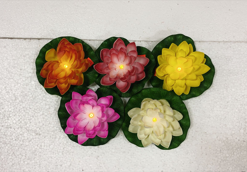 Floating Flower with light