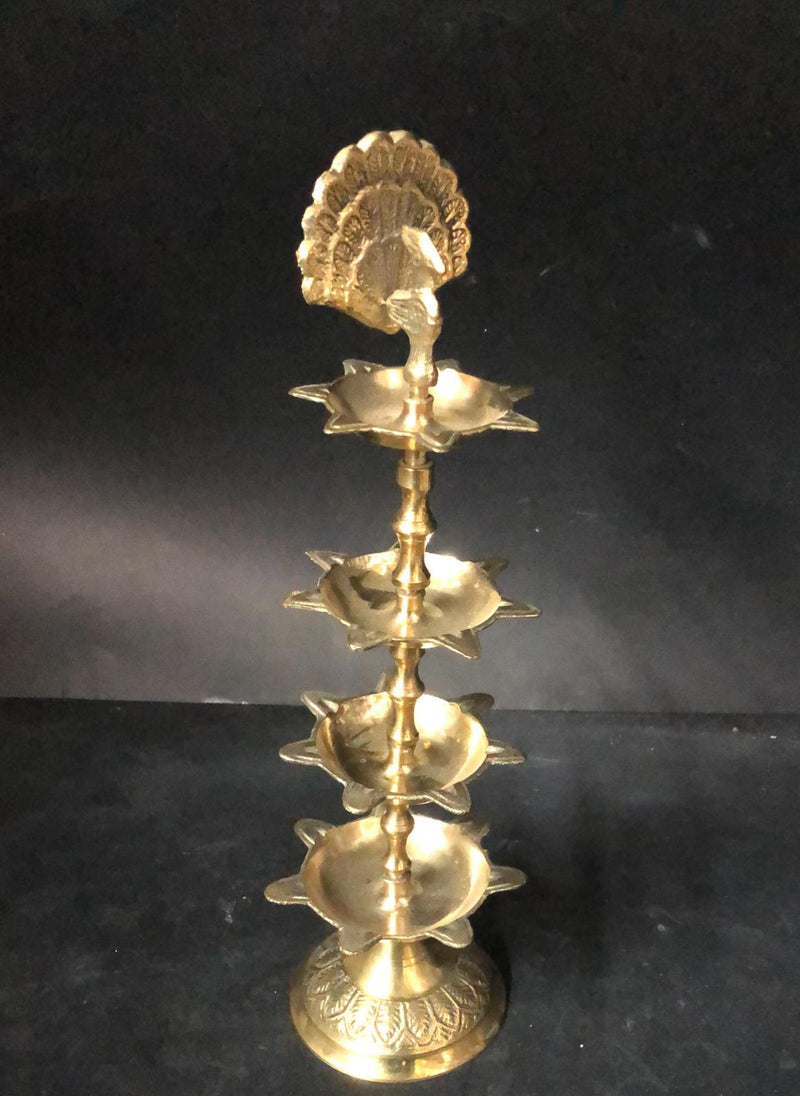 Peacock Diya