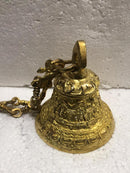 Brass Puja Bell-Carving (Hanging)