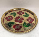 Brass Colored Thali
