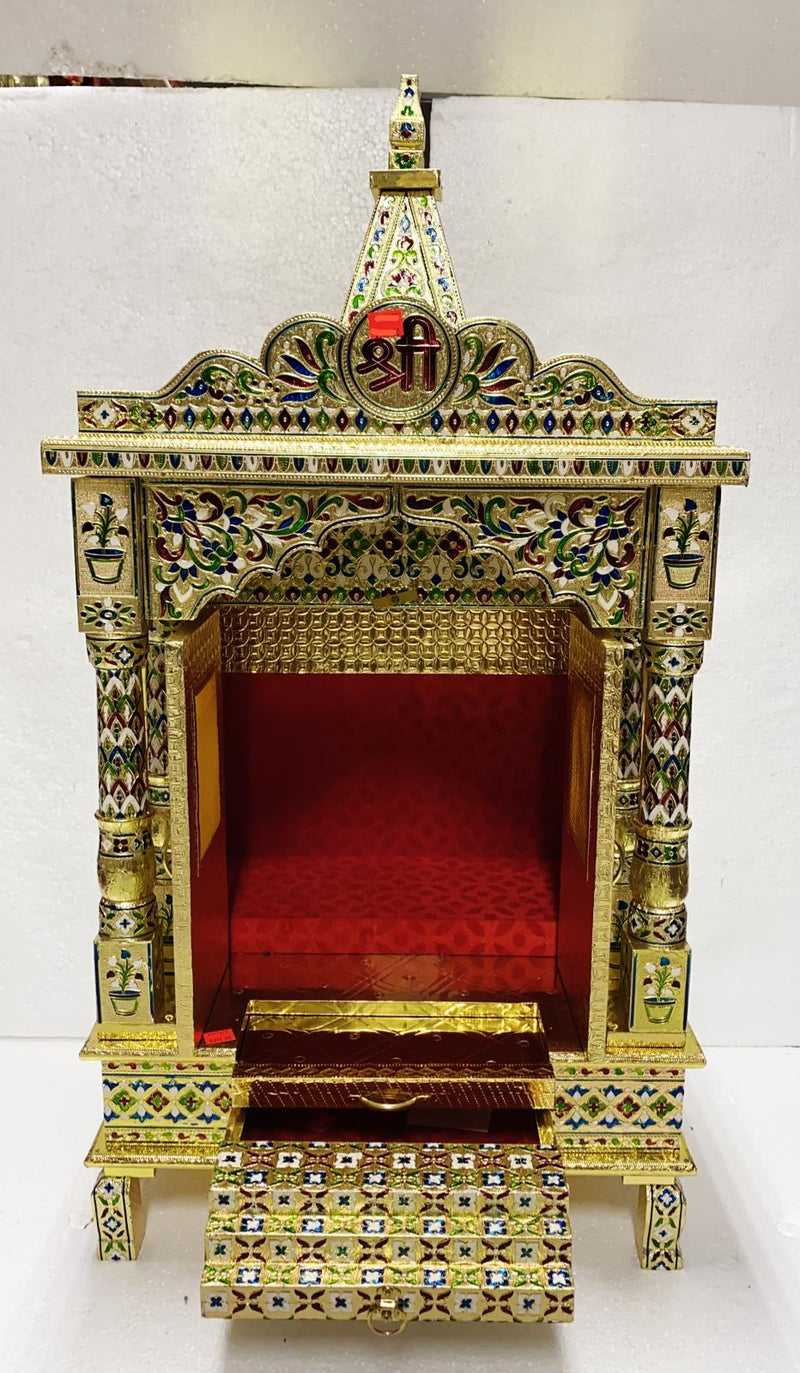 Puja Temple Golden Meena