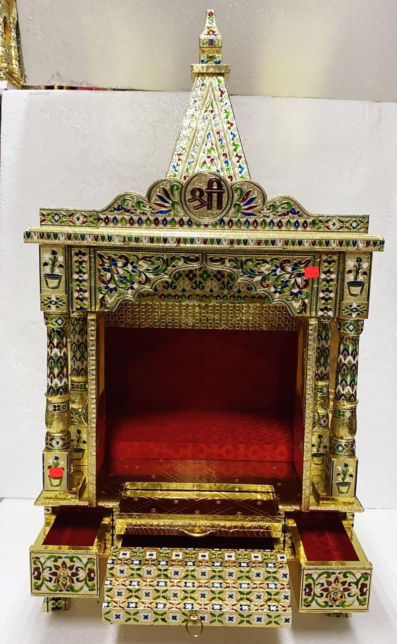 Puja Temple Golden Meena
