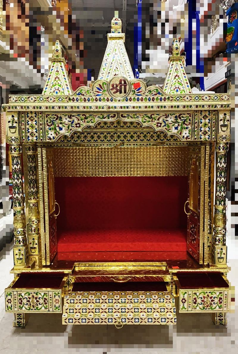 Puja Temple Golden Meena