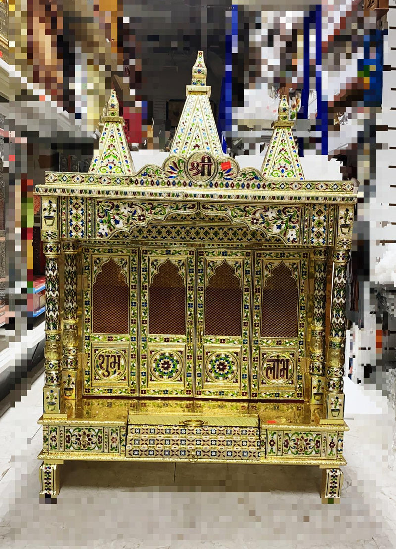 Puja Temple Golden Meena