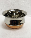 Copper Steel Serving Pot