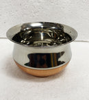 Copper Steel Serving Pot