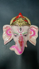 God Face Ganpati Ji ( Clay )